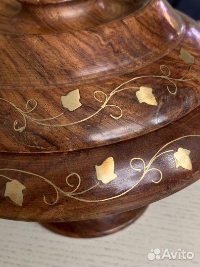 Конфетница медовница красное дерево
