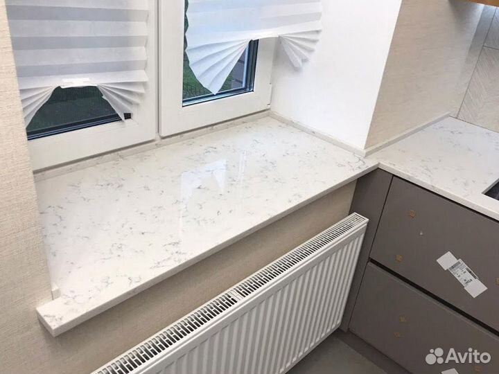 Подоконник из кварца