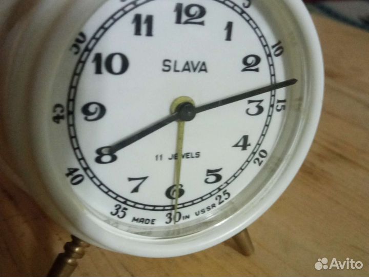 Часы будильник СССР