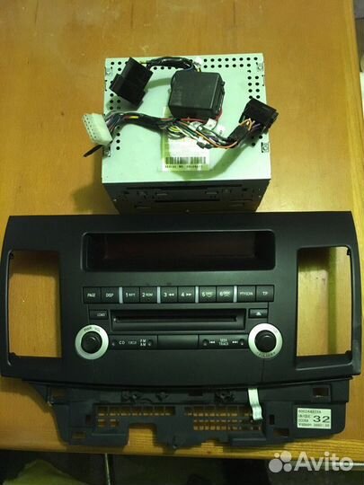 Штатная магнитола на лансер