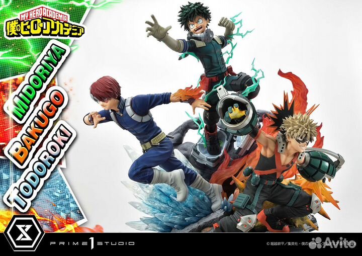 Midoriya, Bakugo & Todoroki