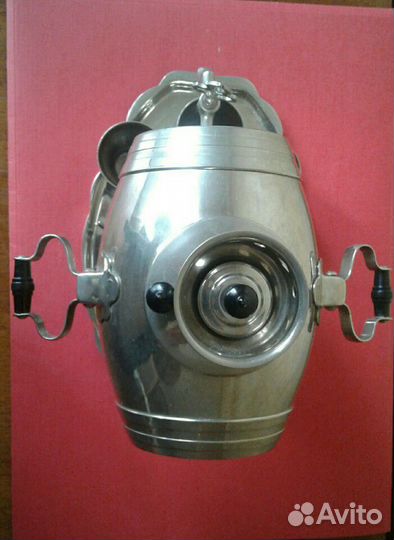 Сувенирный коньячный самовар-бочонок,ссср