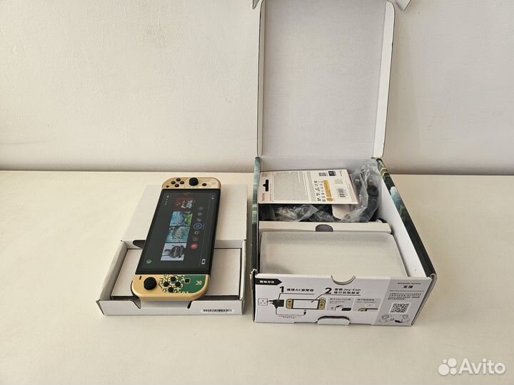 Zelda Nintendo Switch oled 256 прошитый