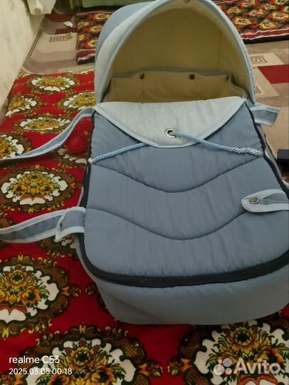 Люлька переноска для новорожденных