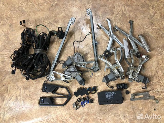 Электростеклоподъёмники эсп W124 седан