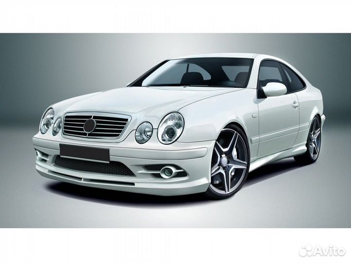 Передний бампер Mercedes C-class W208 CLK