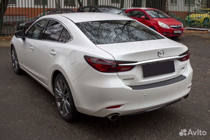 Накладка на бампер Mazda 6 GJ (18+) RA