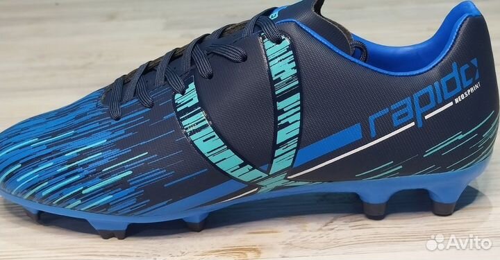 Бутсы шипованые jogel Rapido FG Navy/Blue