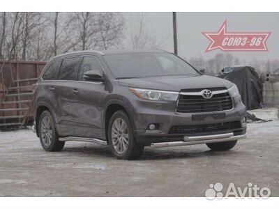 Пороги подножки Toyota Highlander/Хайлендер 2014