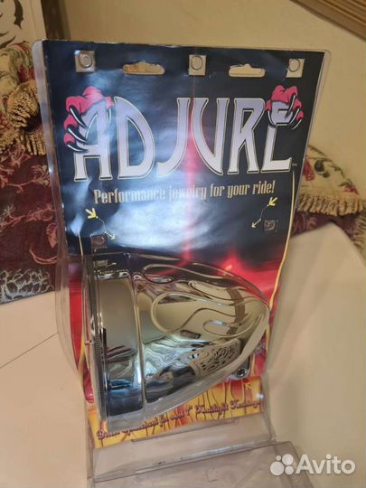 Фара для мотоцикла с линзой универсальная