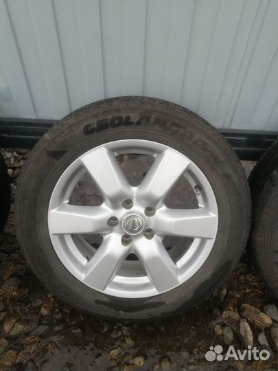 Диски r17 nissan x trail