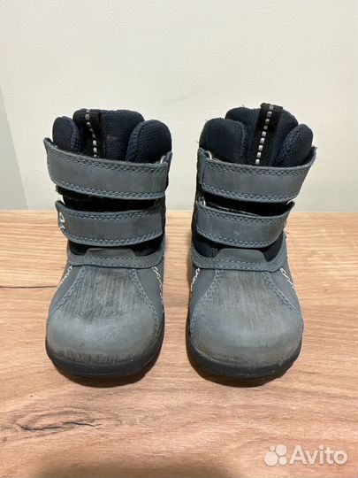 Демисезонные ботинки для мальчика ecco 23