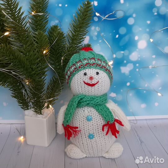 Снеговик, новогодний подарок- сувенир