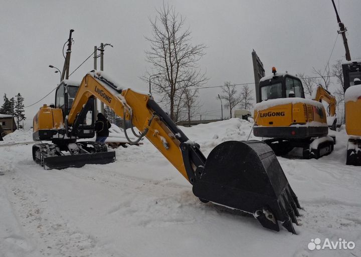 Мини-экскаватор LiuGong CLG906E, 2022