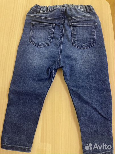 Джинсы для девочки 86