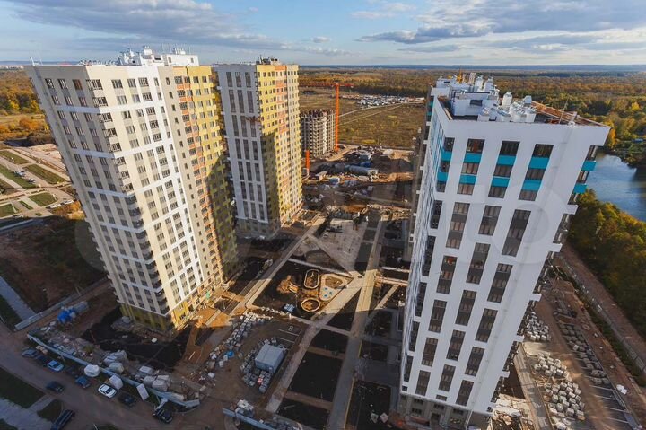 3-к. квартира, 55,7 м², 16/22 эт.