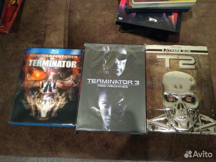 Blu ray и DVD Терминатор