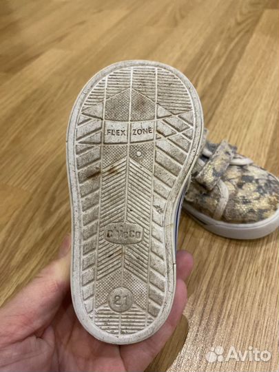 Кеды детские 21 размер chicco