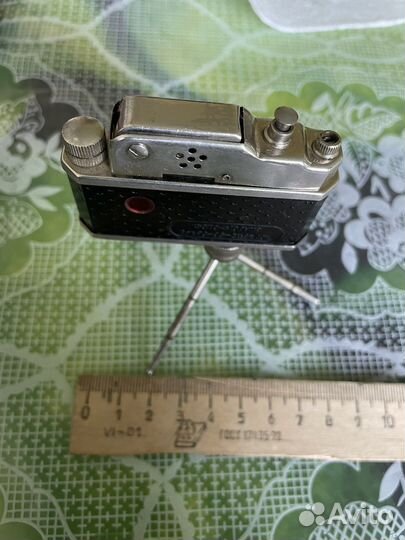 Зажигалка СССР Фотоаппарат Есенин Молния