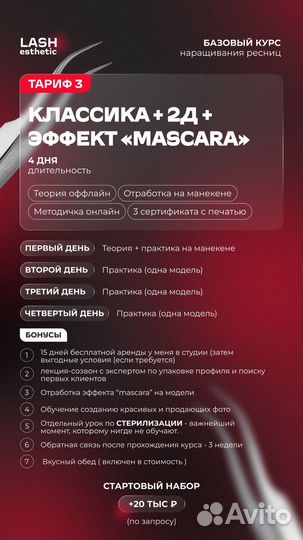 Базовый курс наращивания ресниц (обучение)