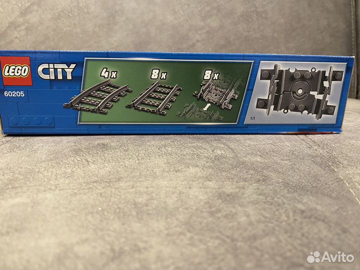 Конструктор lego City Trains 60205 Рельсы, 20 дет