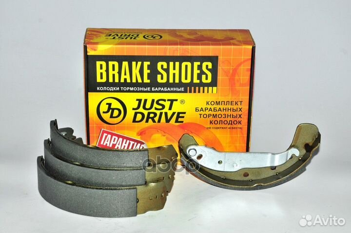 Колодки тормозные барабанные S59525 JBS0088 Jus