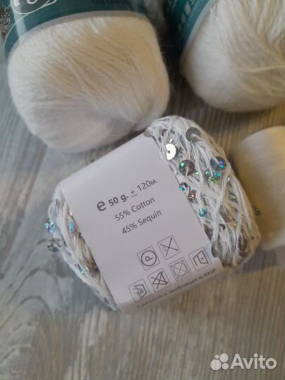 Пух норки 2 шт+Пайетки королевские 1 шт