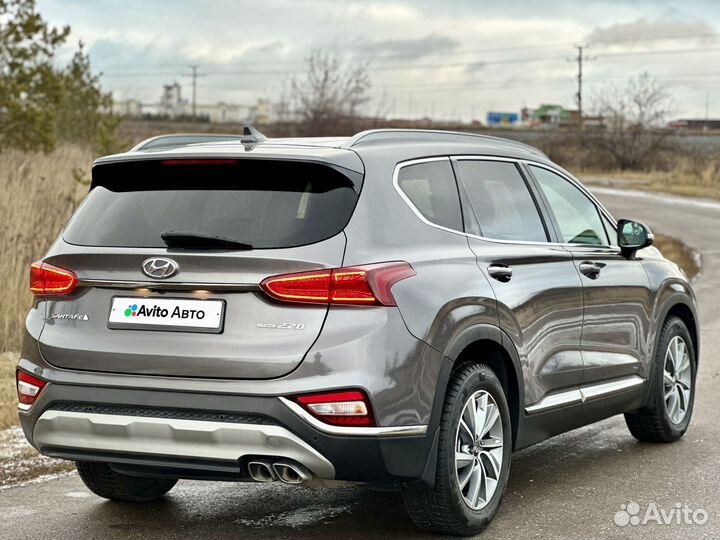 Hyundai Santa Fe 2.2 AT, 2020, 70 911 км