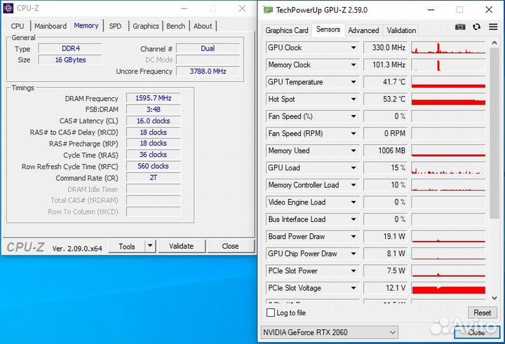 Игровой компьютер в сборе i3 10100f RTX 2060