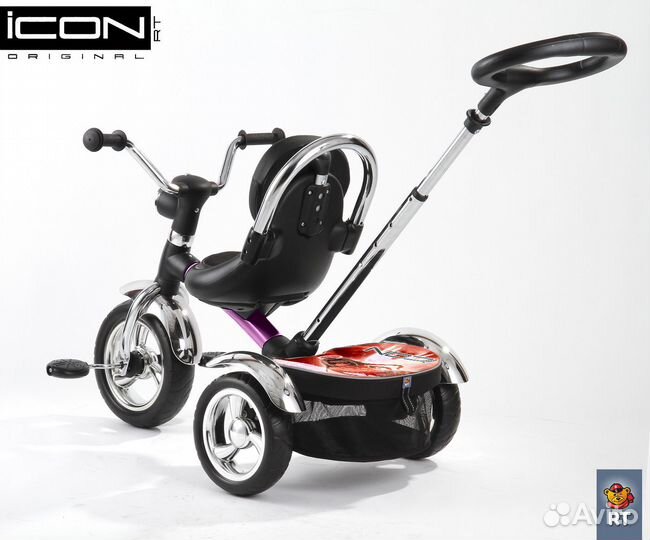 3-х кол. велосипед icon 4 кол fuksia angel