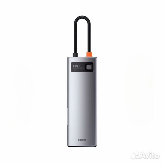 Хаб Baseus metal 8 in 1