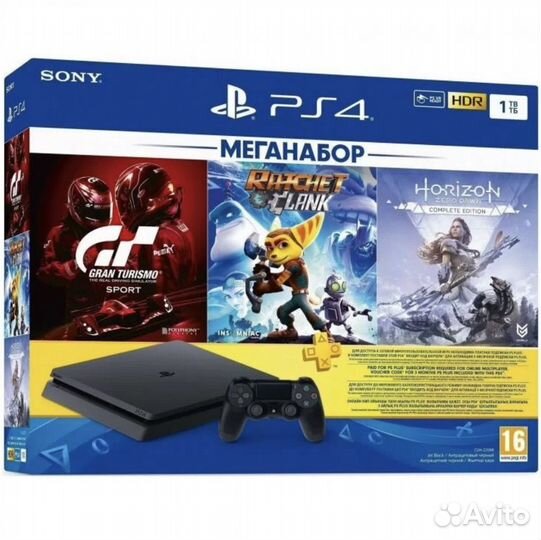 Sony ps4 slim 500 гб