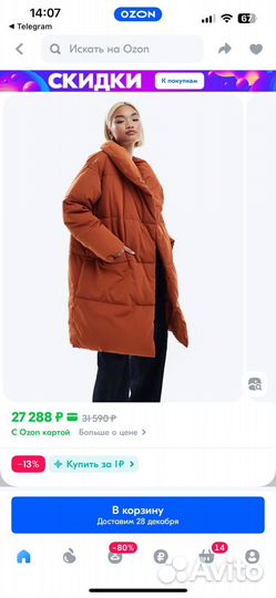 Куртка зимняя monki