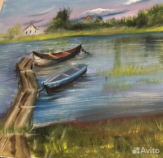 Картина маслом пейзаж