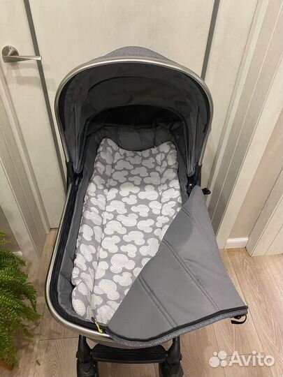 Коляска 2в1 Rant Brilliant Pu Koala Grey