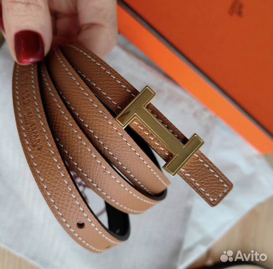 Ремень женский натуральная кожа