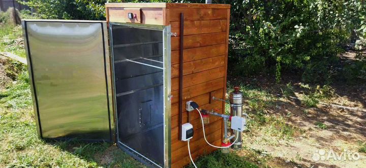 Коптильня холодного и горячего копчения