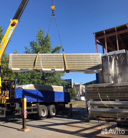 Сэндвич панели RAL 7032