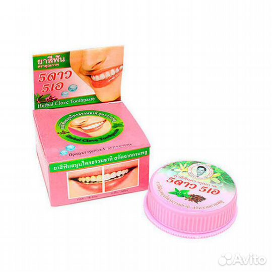 Тайская зубная паста травяная 25 гр