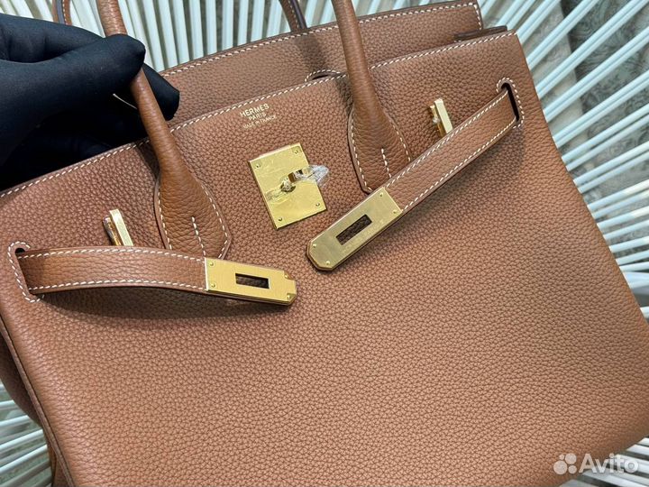 Сумка Hermes Birkin 30 Gold Camel