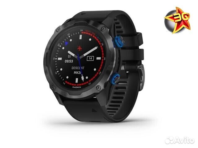 Часы Garmin Descent MK2i + датчик Descent T1