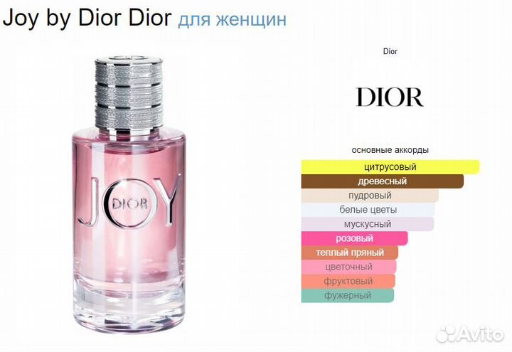 Dior Joy by Dior 90 мл тестер