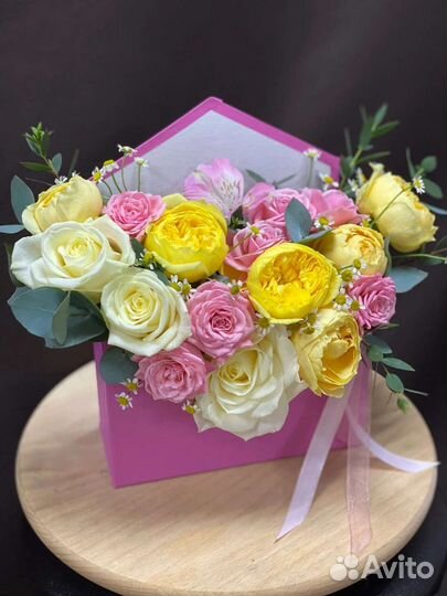 Цветы розы букет