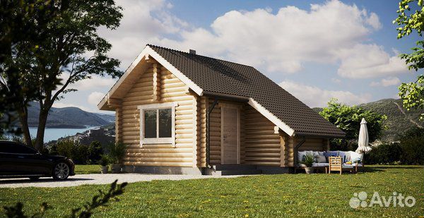 Срубы Вологда из леса зимней рубки. Срубы Сямжа