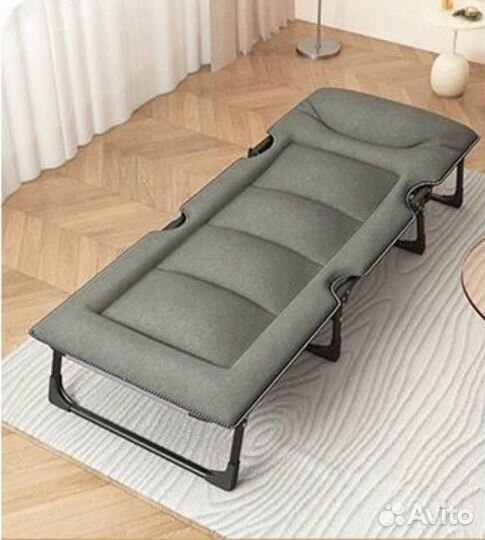 За 2шт.Туристическая раскладушка 195х70см до120 кг