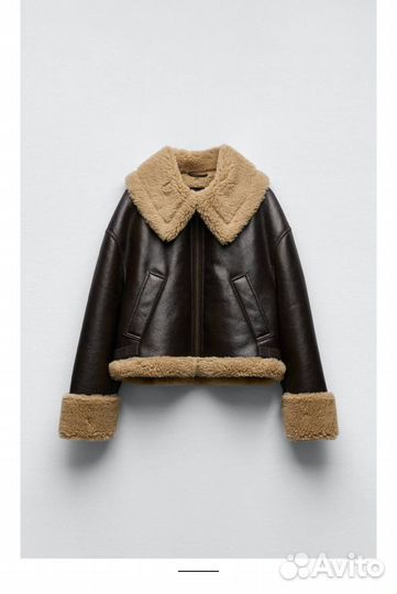 Дубленка zara