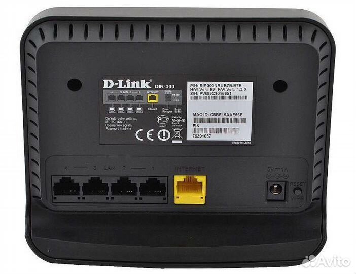 D-Link Роутер DIR-300
