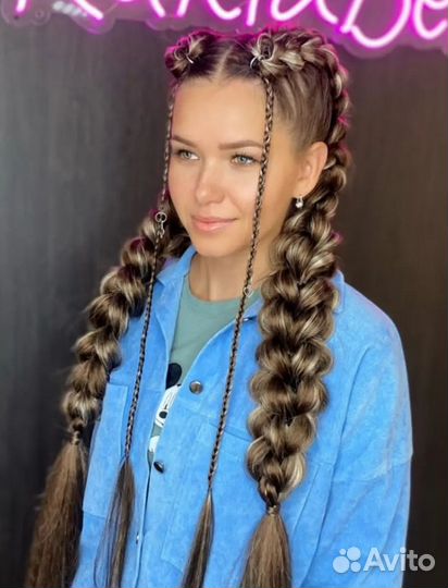 Косы с канекалоном