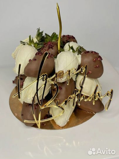 Клубника в шоколаде Торт