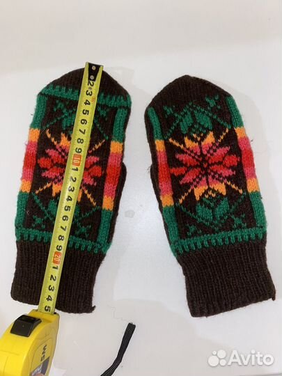 Варежки вязаные
